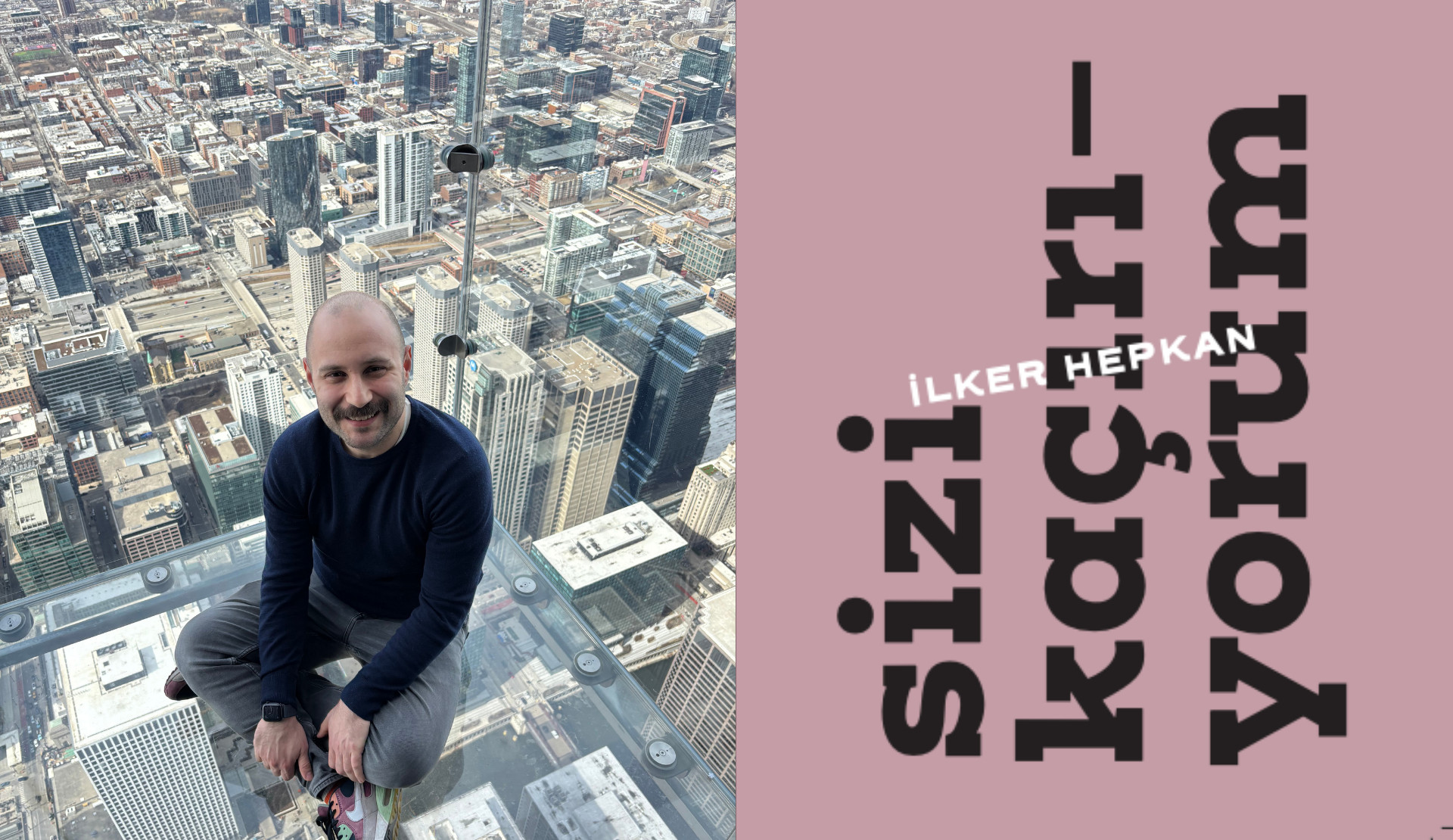 İlker Hepkan’ın ikinci şiir kitabı yayımlandı: “Sizi Kaçırıyorum” Kaos GL - LGBTİ+ Haber Portalı