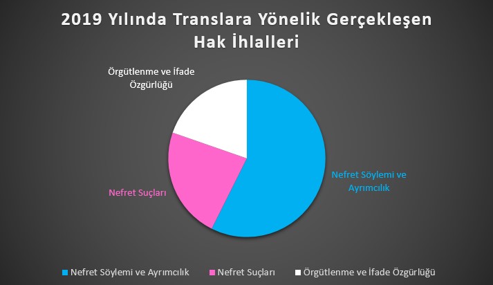 İnfografiklerle “2019 Yılında Translara Yönelik Gerçekleşen Hak İhlalleri Raporu” Kaos GL - LGBTİ+ Haber Portalı