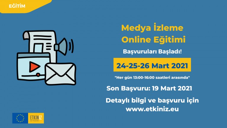 ‘İnsan Hakları için Medya İzleme’ online eğitimi başvuruya açıldı Kaos GL - LGBTİ+ Haber Portalı
