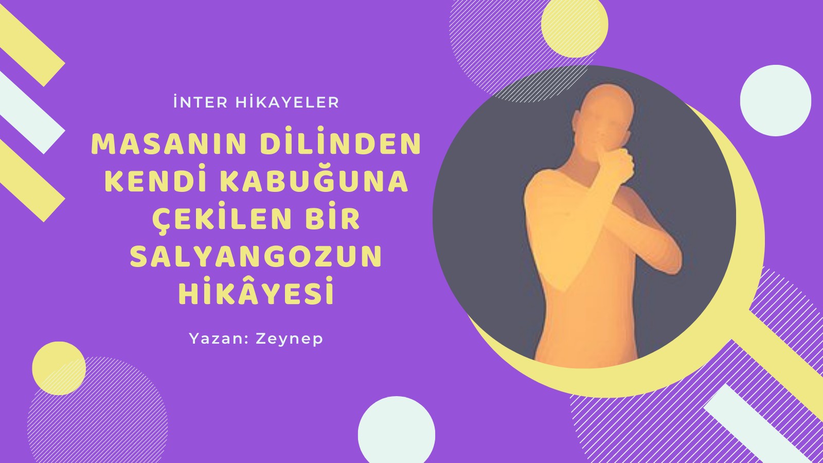 İnter Hikayeler: Masanın Dilinden Kendi Kabuğuna Çekilen Bir Salyangozun Hikayesi Kaos GL - LGBTİ+ Haber Portalı