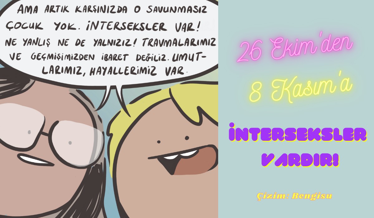 İnterseks Farkındalık ve Dayanışma kampanyası: Travmalarımızdan ibaret değiliz! | Kaos GL - LGBTİ+ Haber Portalı