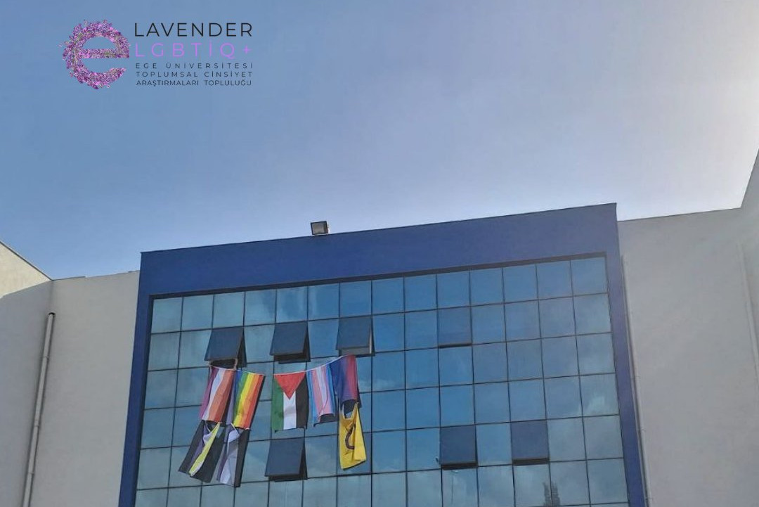 “İsrail'in ve işbirlikçilerinin yalanlarına Ege Üniversiteli LGBTİQ+’lar olarak karnımız tok!” Kaos GL - LGBTİ+ Haber Portalı