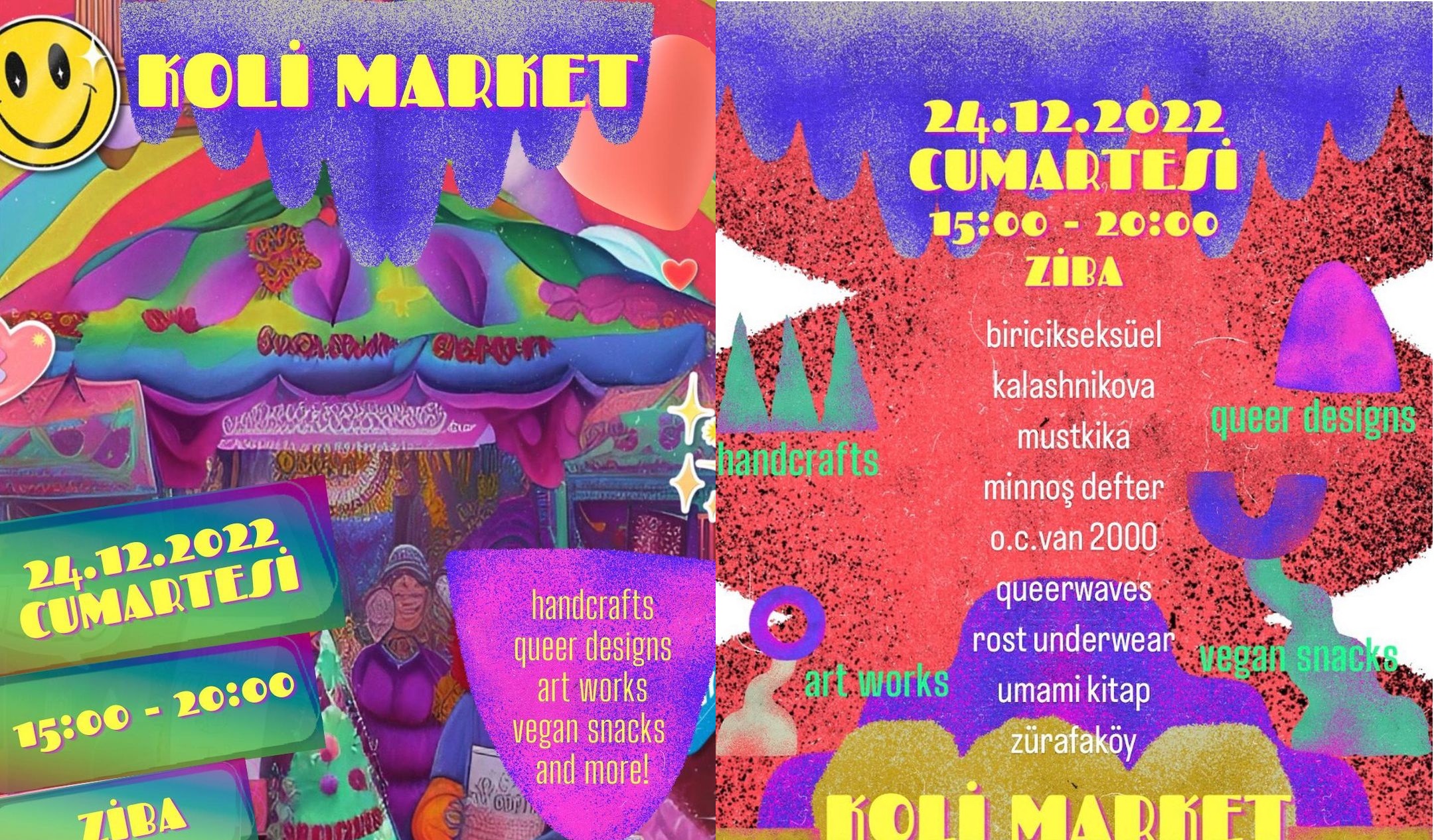 İstanbul: Koli Market, 24 Aralık’ta! Kaos GL - LGBTİ+ Haber Portalı