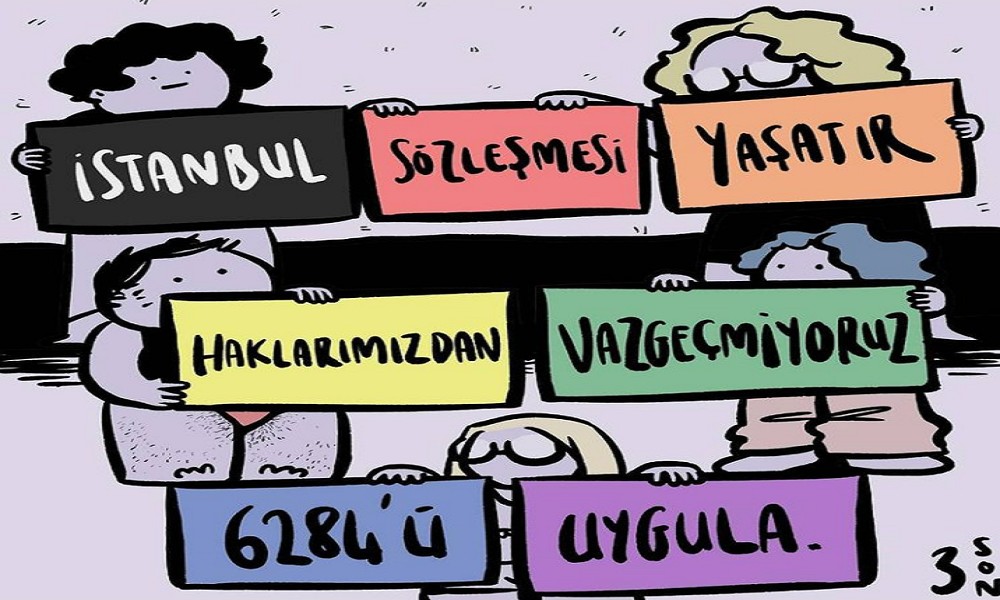 “İstanbul Sözleşmesi yürürlüktedir” Kaos GL - LGBTİ+ Haber Portalı