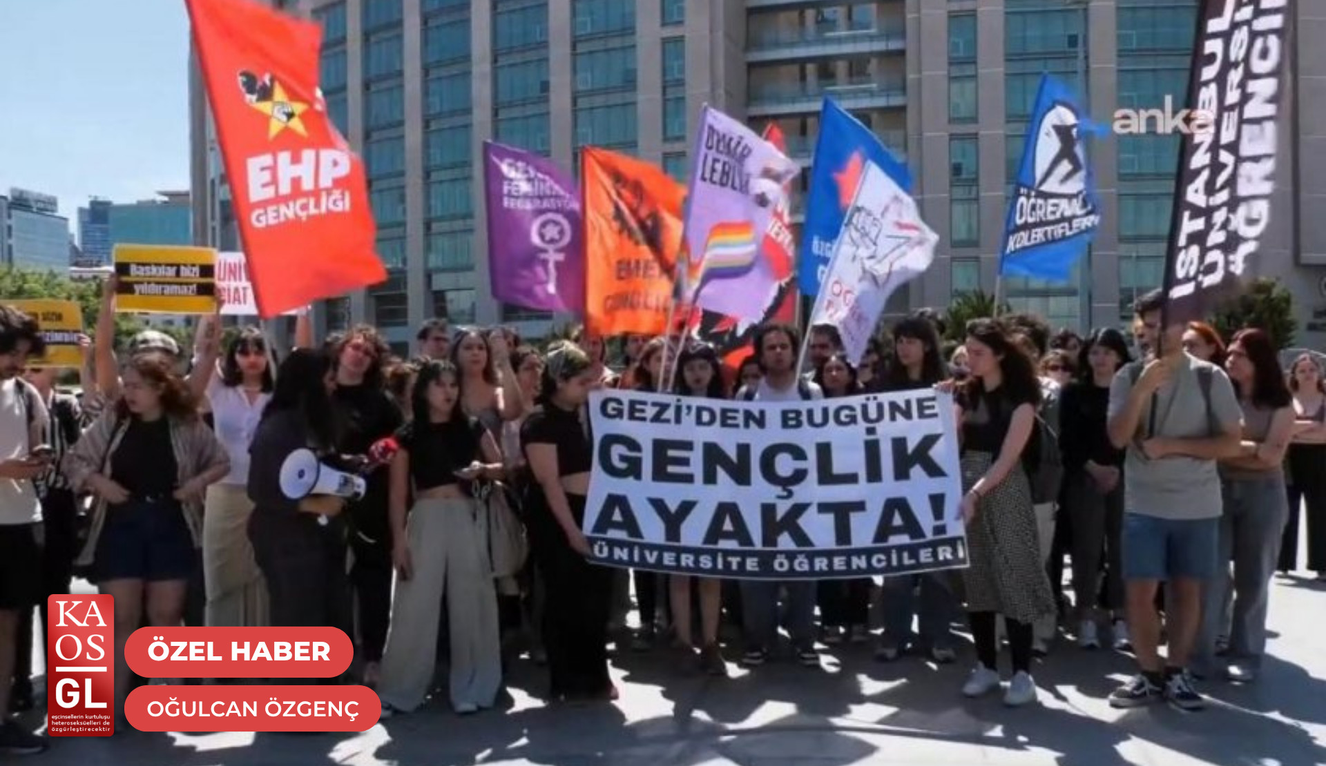 İstanbul Üniversitesi’ndeki Gezi anmasına dava: LGBTİ+ bayrağı suçlama konusu oldu | Kaos GL - LGBTİ+ Haber Portalı Haber
