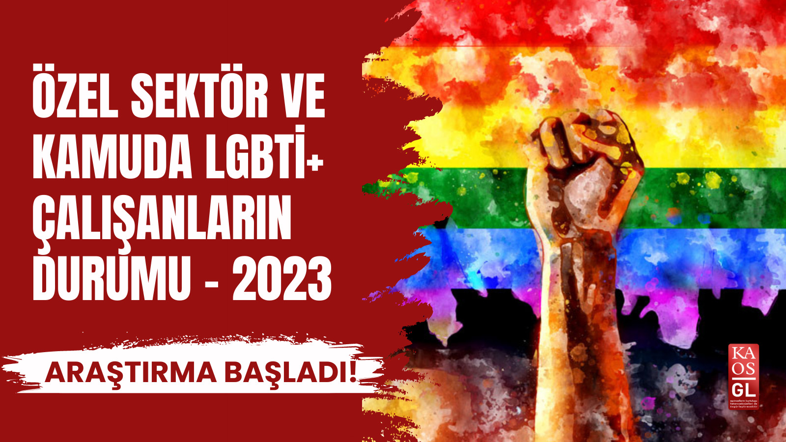 İstihdamda LGBTİ+’ların durumu 2023 araştırması başladı! Kaos GL - LGBTİ+ Haber Portalı