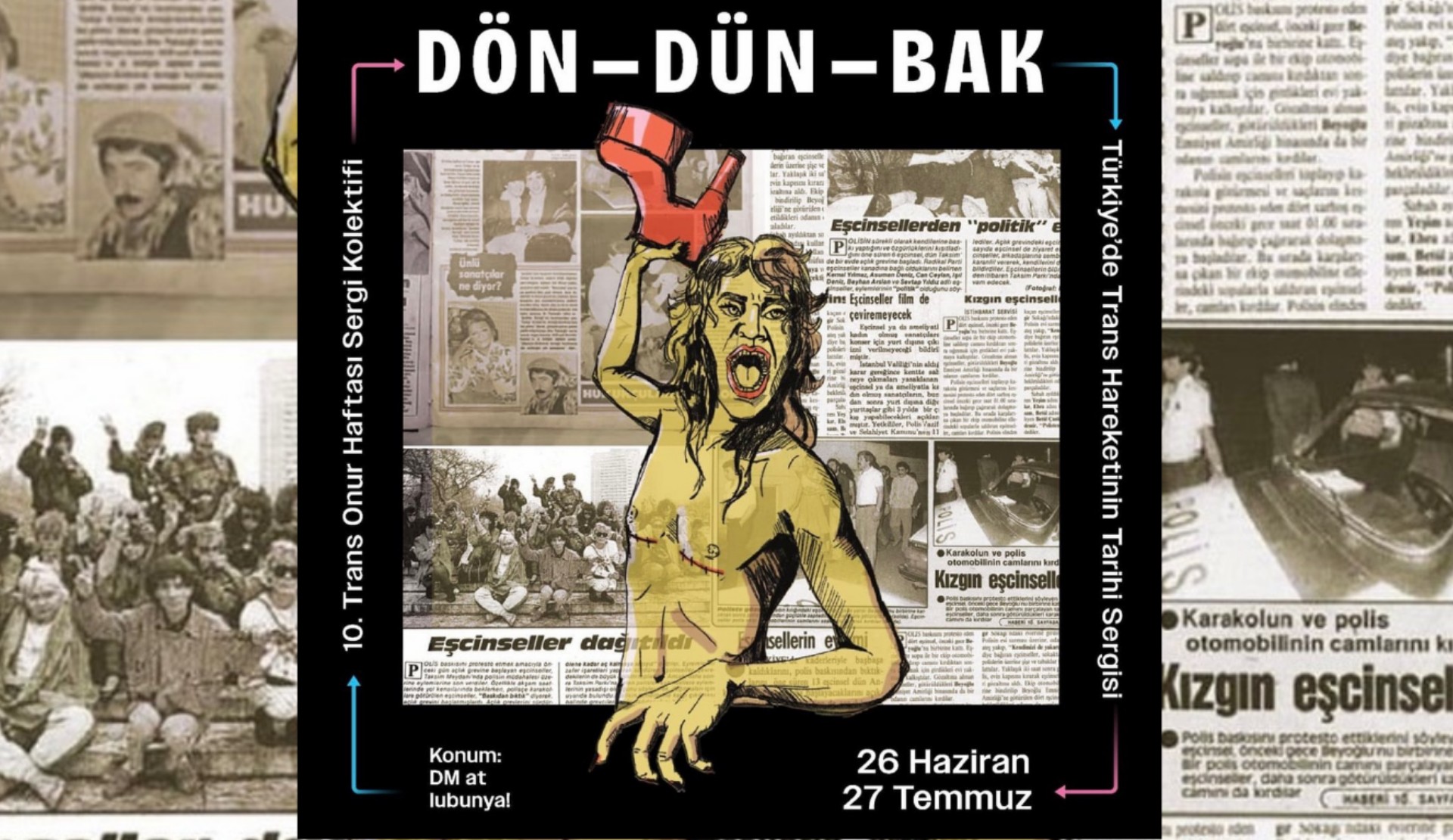 İstinaf, “Dön-Dün Bak” sergisine yönelik yasağı “hukuka uygun” buldu! | Kaos GL - LGBTİ+ Haber Portalı Haber