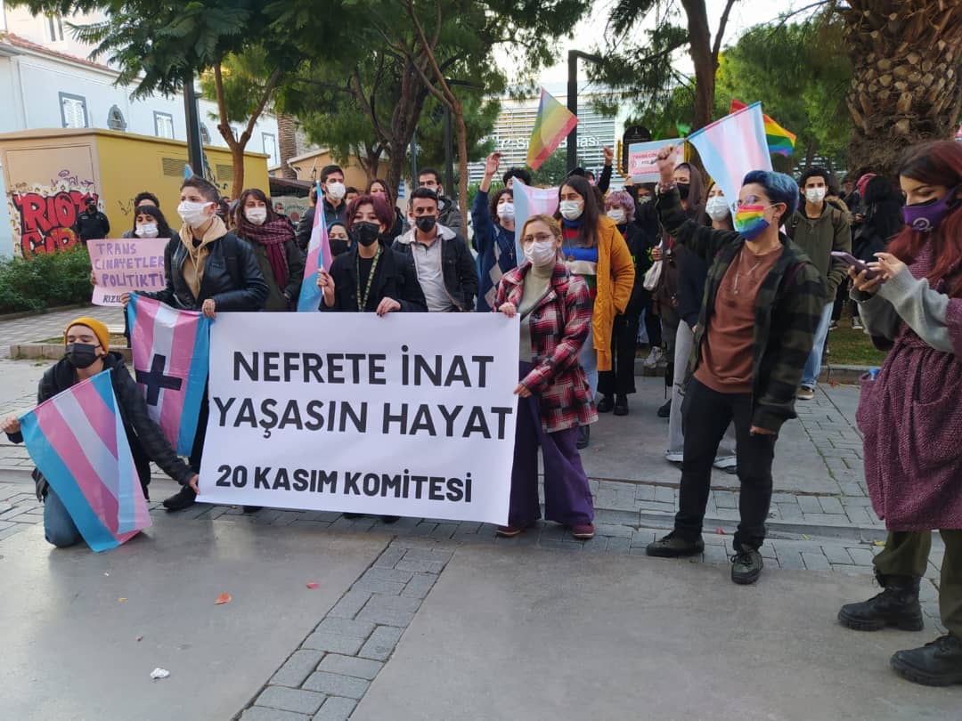 İzmir 20 Kasım Komitesi: “Nefrete inat yaşasın hayat” Kaos GL - LGBTİ+ Haber Portalı