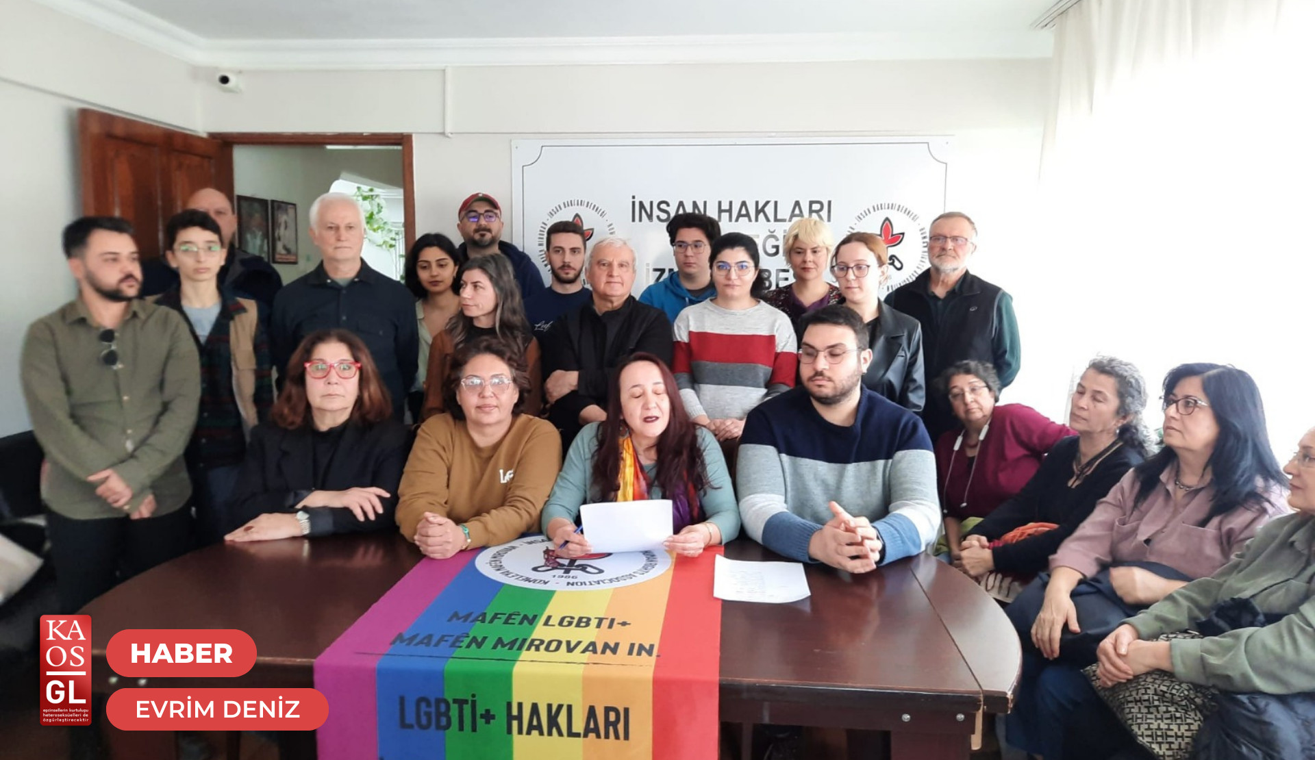 İzmir’de LGBTİ+’ları hedef alan saldırılara karşı ortak barikat: "Kimliğimiz suç, bedenimiz delil değildir" | Kaos GL - LGBTİ+ Haber Portalı Haber