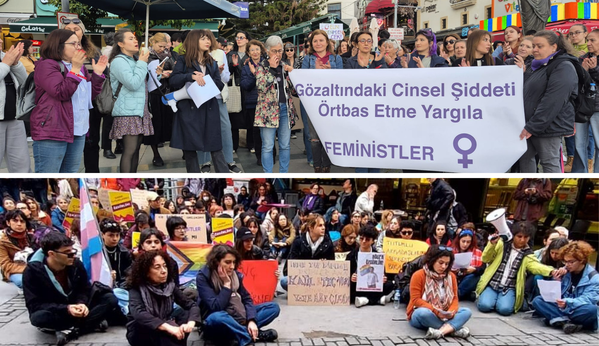 İzmir ve Antalya'da kadınlar ve LGBTİ+'lar meydanlardaydı: “Gözaltında taciz, çıplak arama suçtur; failler yargılansın” Kaos GL - LGBTİ+ Haber Portalı