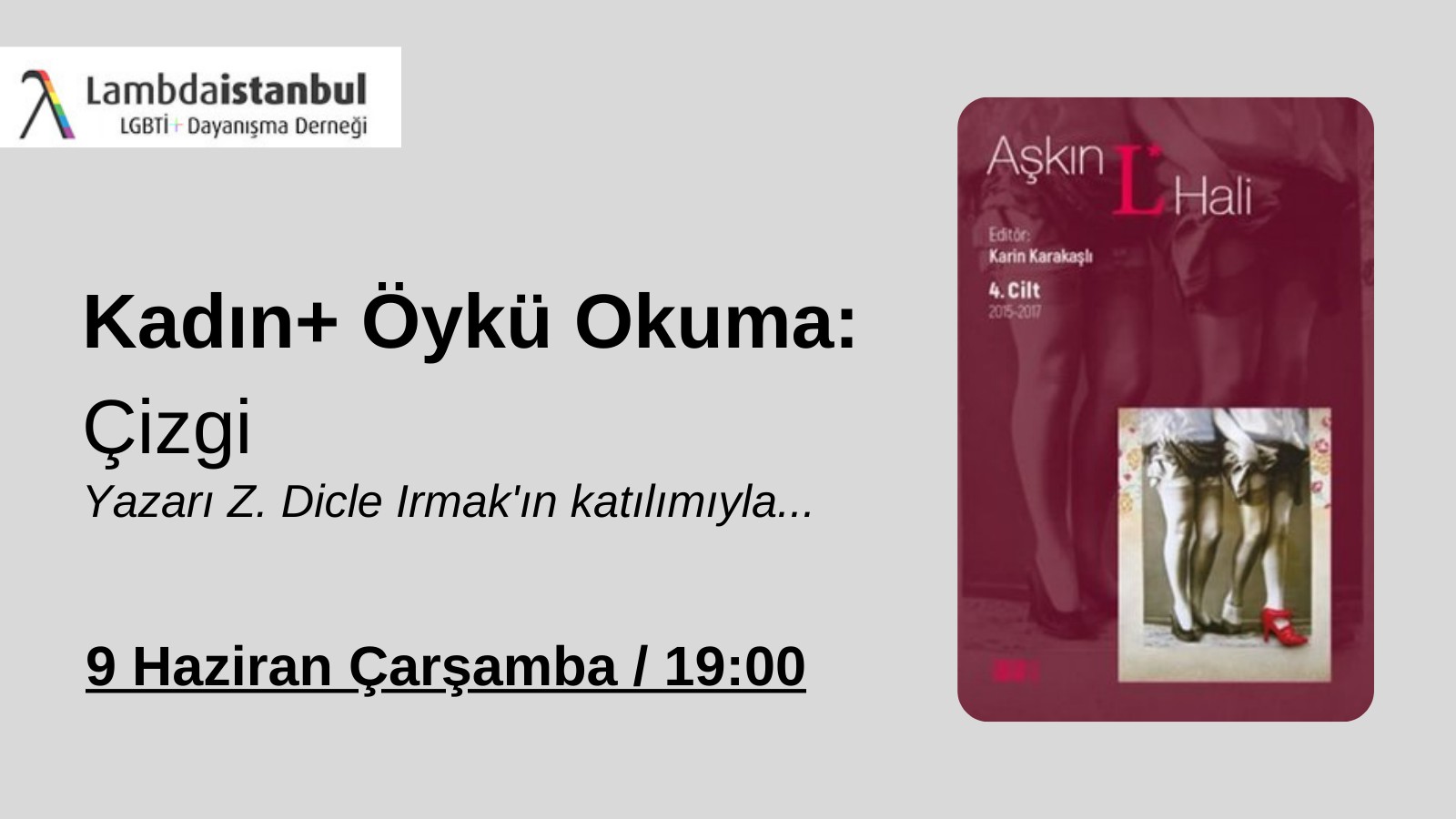 Kadın+ Öykü Okuma’da bu hafta: Çizgi Kaos GL - LGBTİ+ Haber Portalı