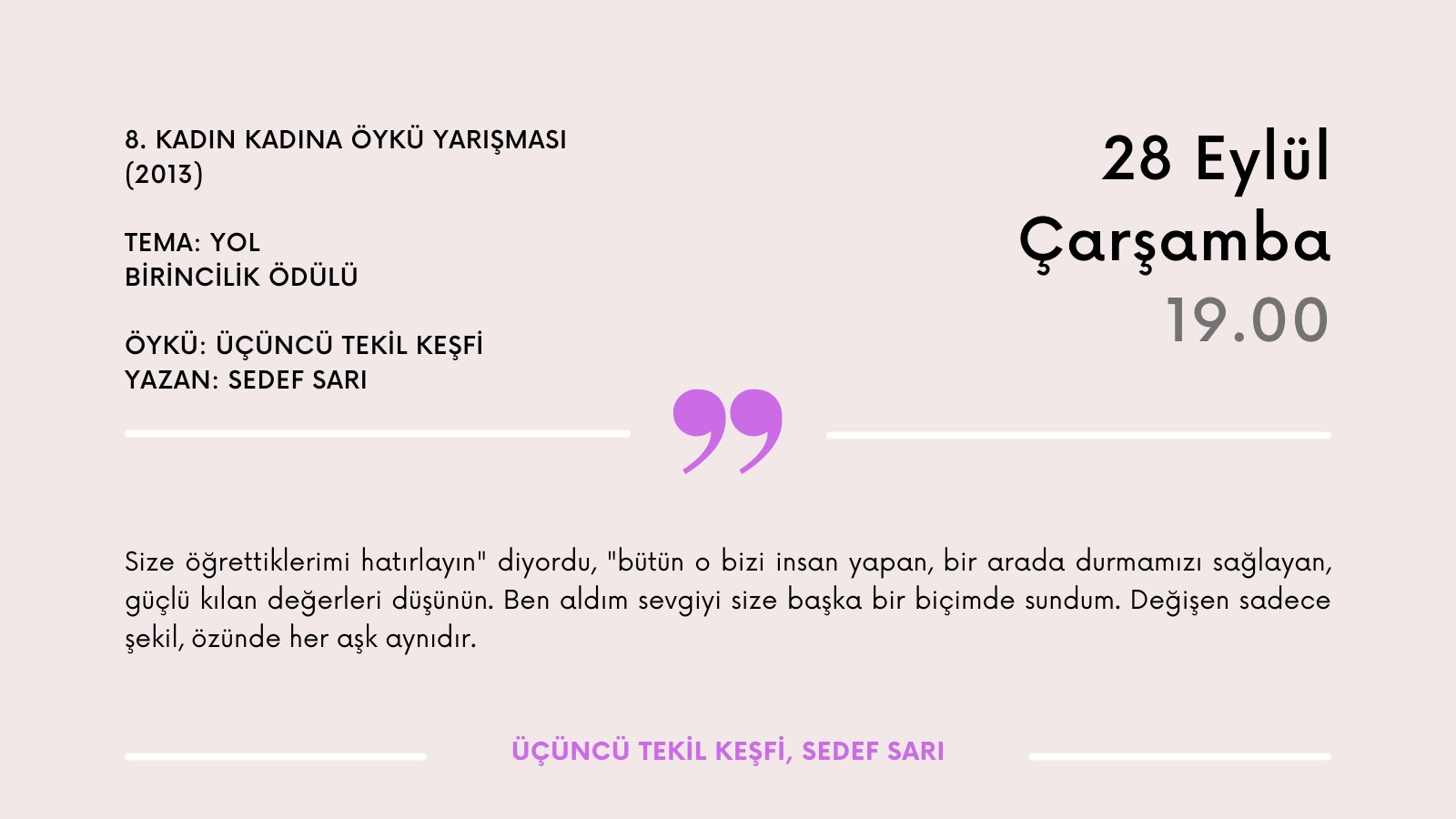Kadın+ Öykü Okuma’da bu hafta: Üçüncü Tekil Keşfi Kaos GL - LGBTİ+ Haber Portalı