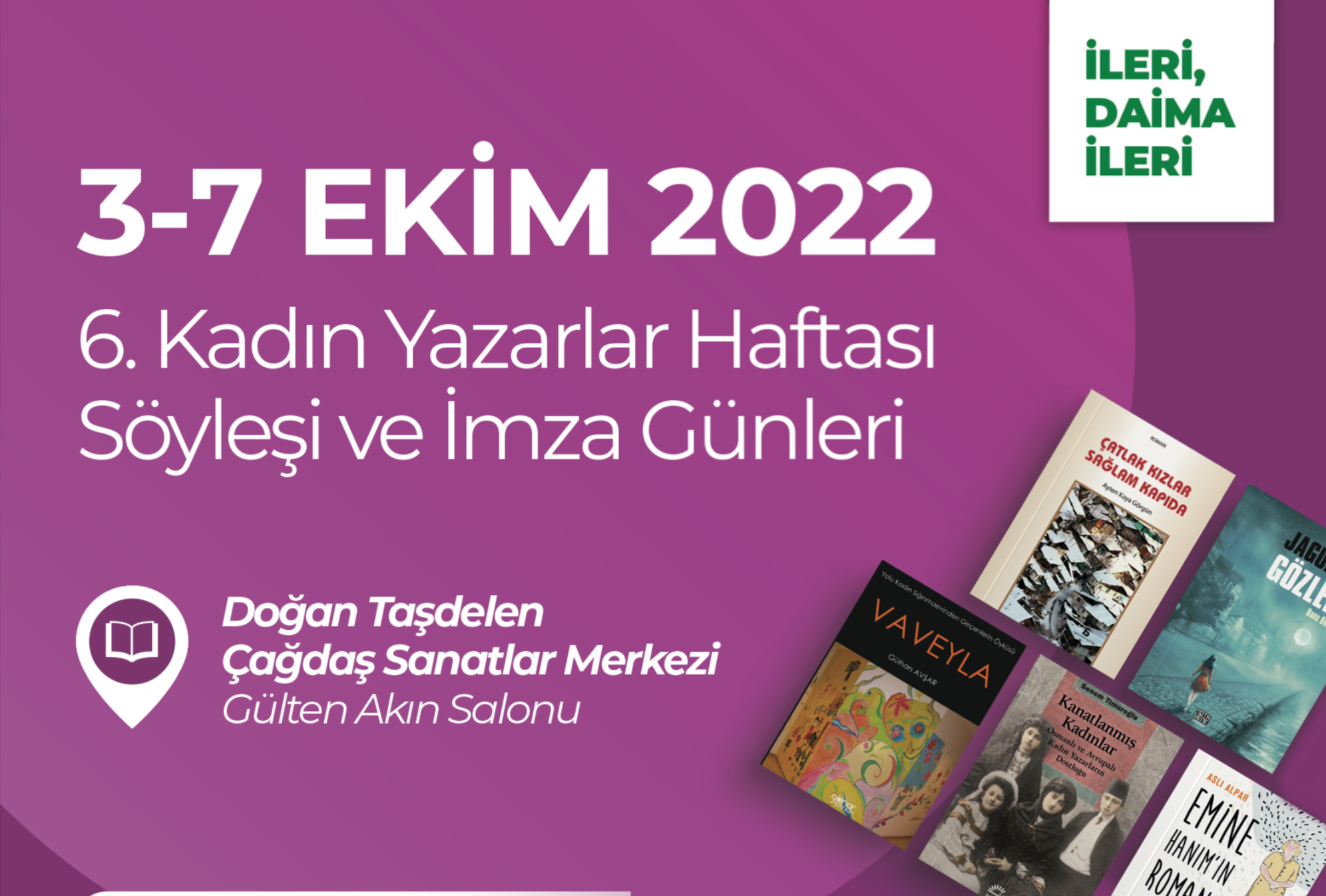 Kadın Yazarlar Haftası, Ankara’da | Kaos GL - LGBTİ+ Haber Portalı Haber