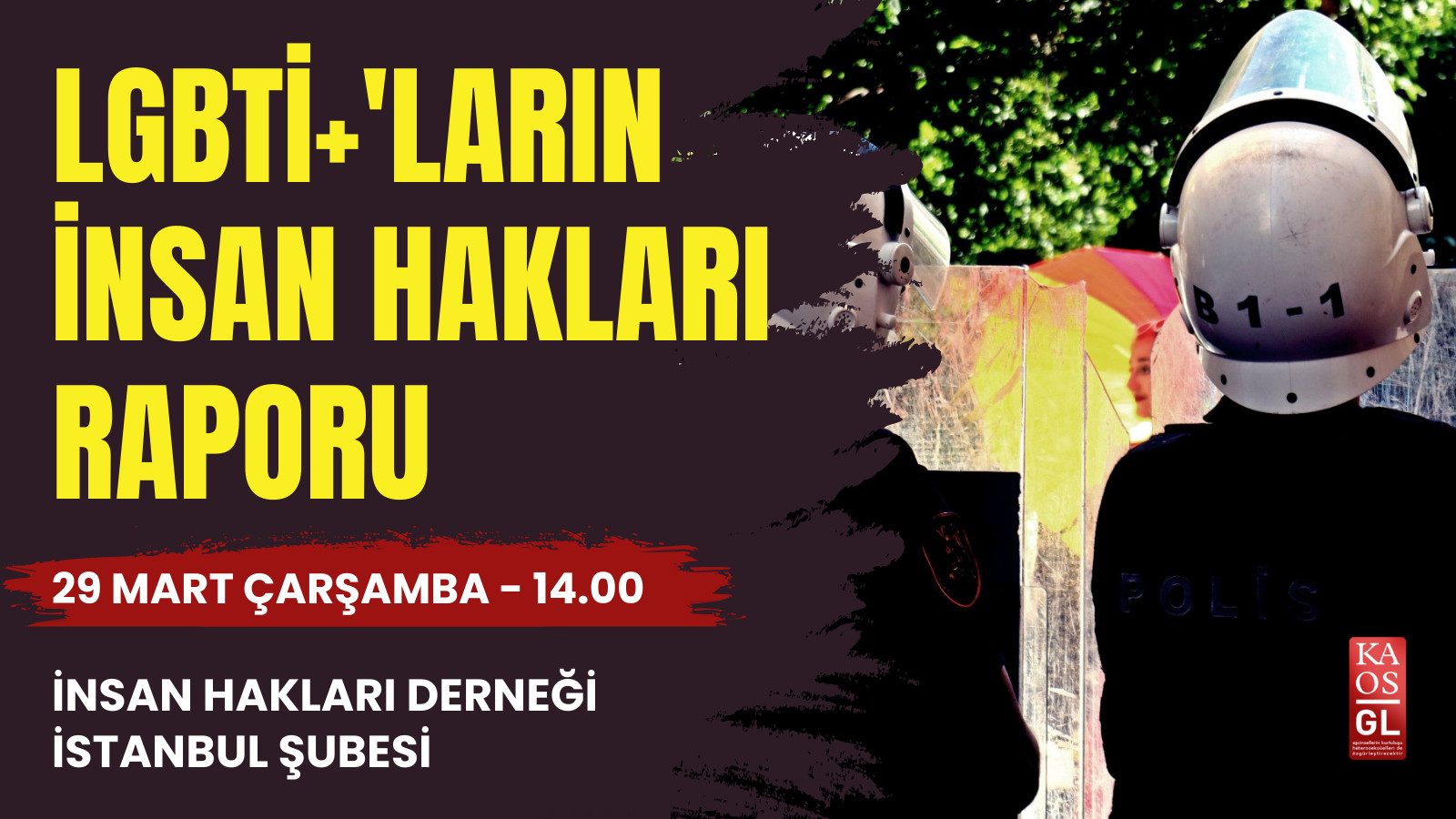 Kaos GL, 2022 LGBTİ+’ların insan hakları raporunu açıklıyor Kaos GL - LGBTİ+ Haber Portalı