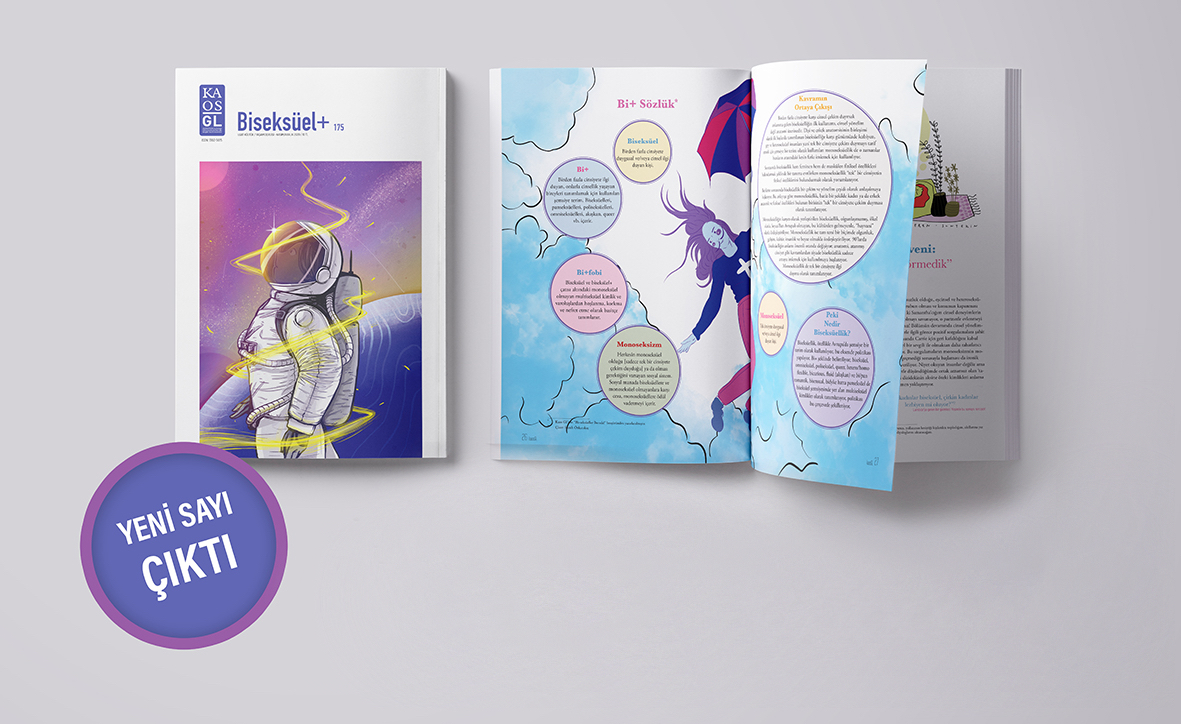 Kaos GL Dergisi “Biseksüel+” sayısı raflarda yerini aldı Kaos GL - LGBTİ+ Haber Portalı