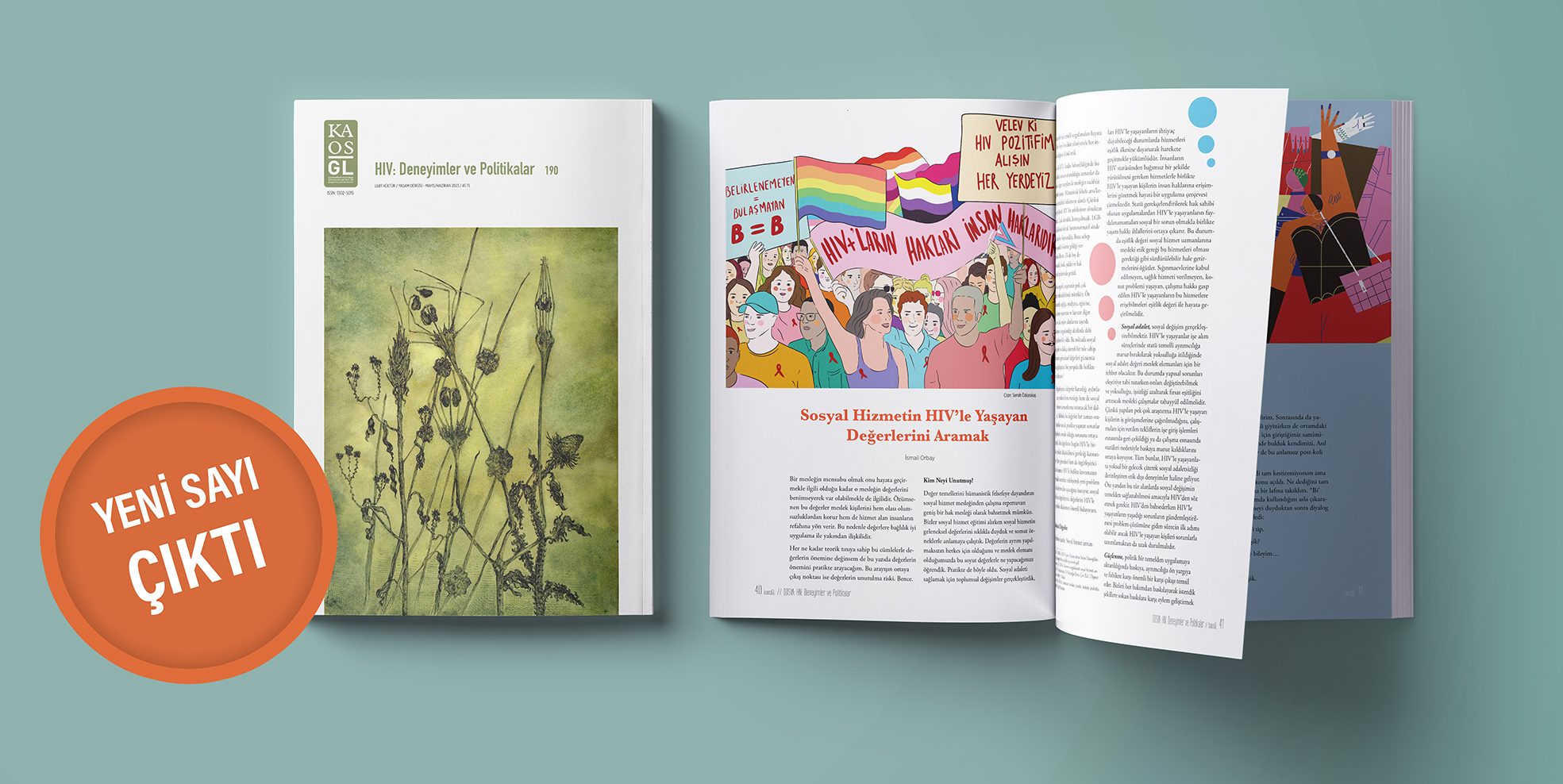 Kaos GL Dergisi “HIV: Deneyimler ve Politikalar” sayısı çıktı! Kaos GL - LGBTİ+ Haber Portalı