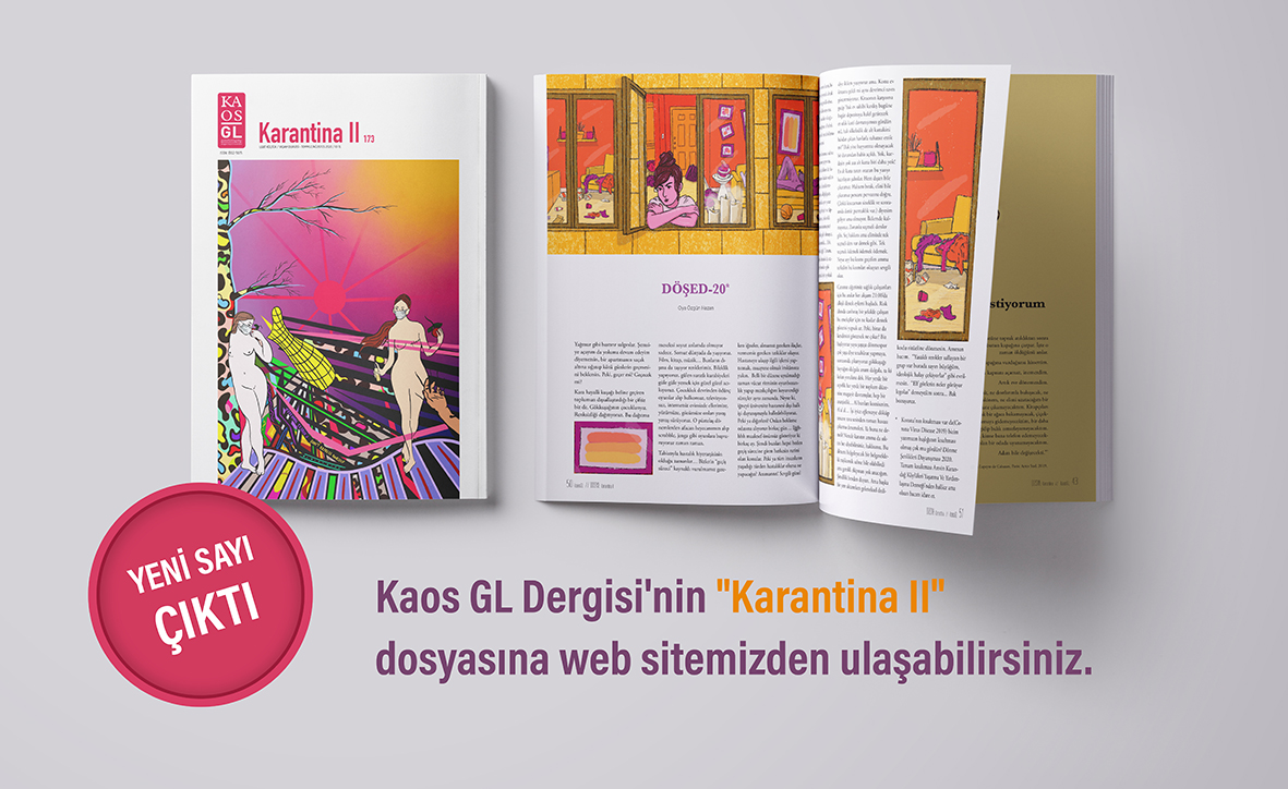 Kaos GL Dergisi’nden Karantina Özel Seri: “Karantina II” çıktı! | Kaos GL - LGBTİ+ Haber Portalı