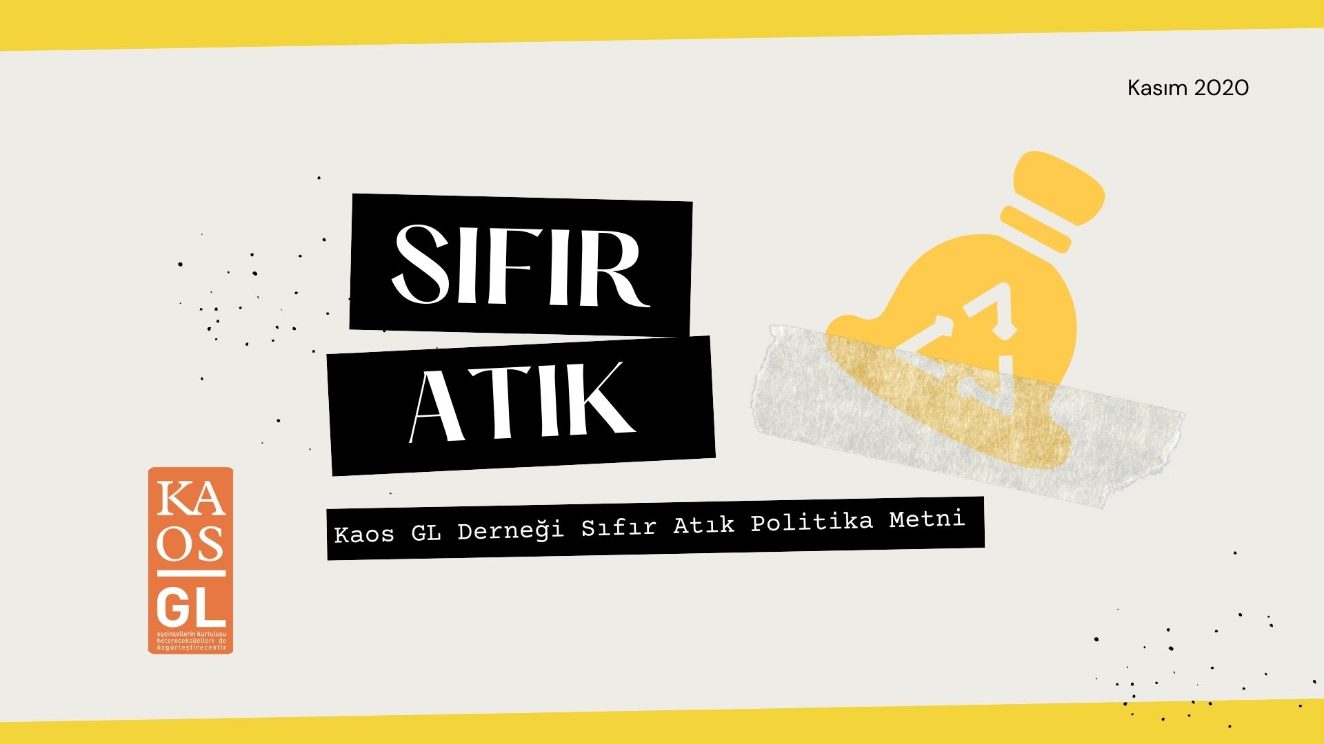 Kaos GL Derneği’nden “Sıfır Atık“ politika metni | Kaos GL - LGBTİ+ Haber Portalı