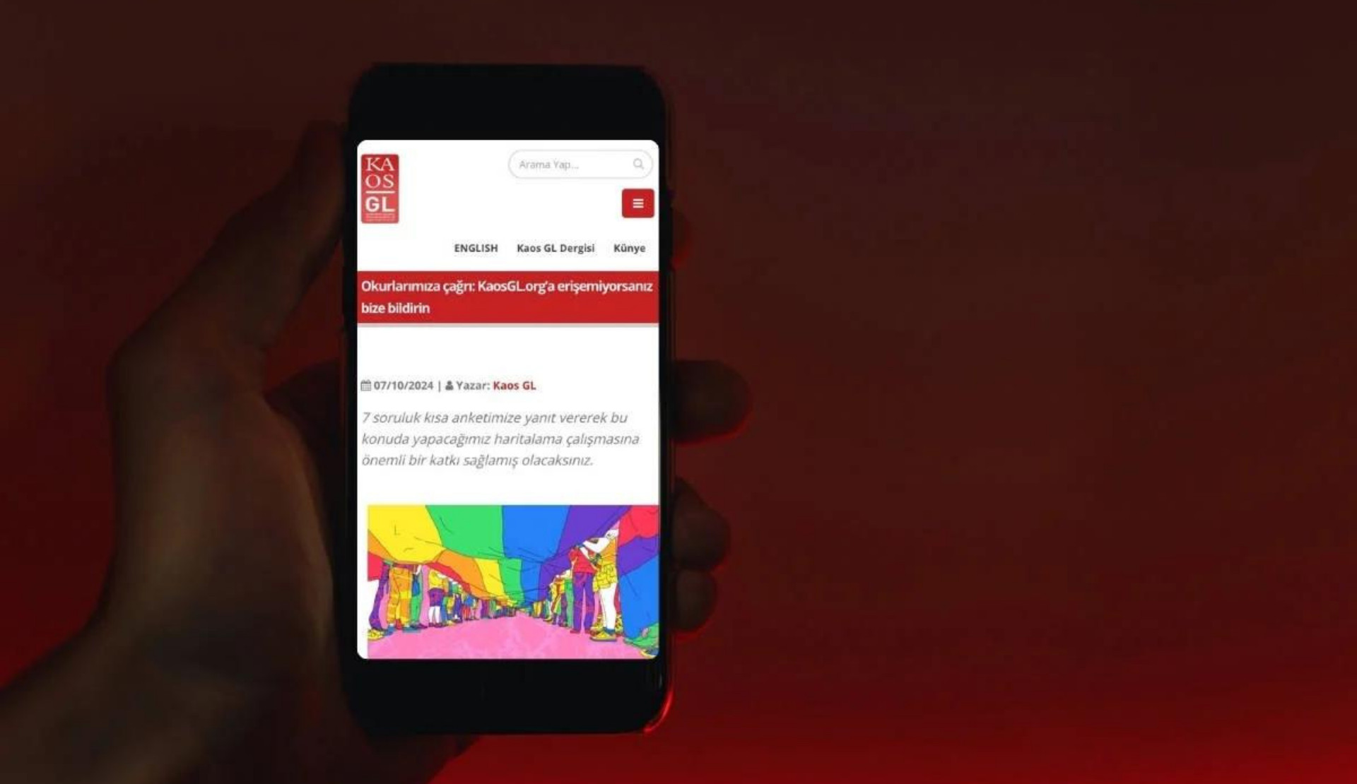 “Kaos GL gibi LGBTİ+ haber siteleri ve kullanıcılar kısıtlamalardan habersiz bırakılıyor” Kaos GL - LGBTİ+ Haber Portalı