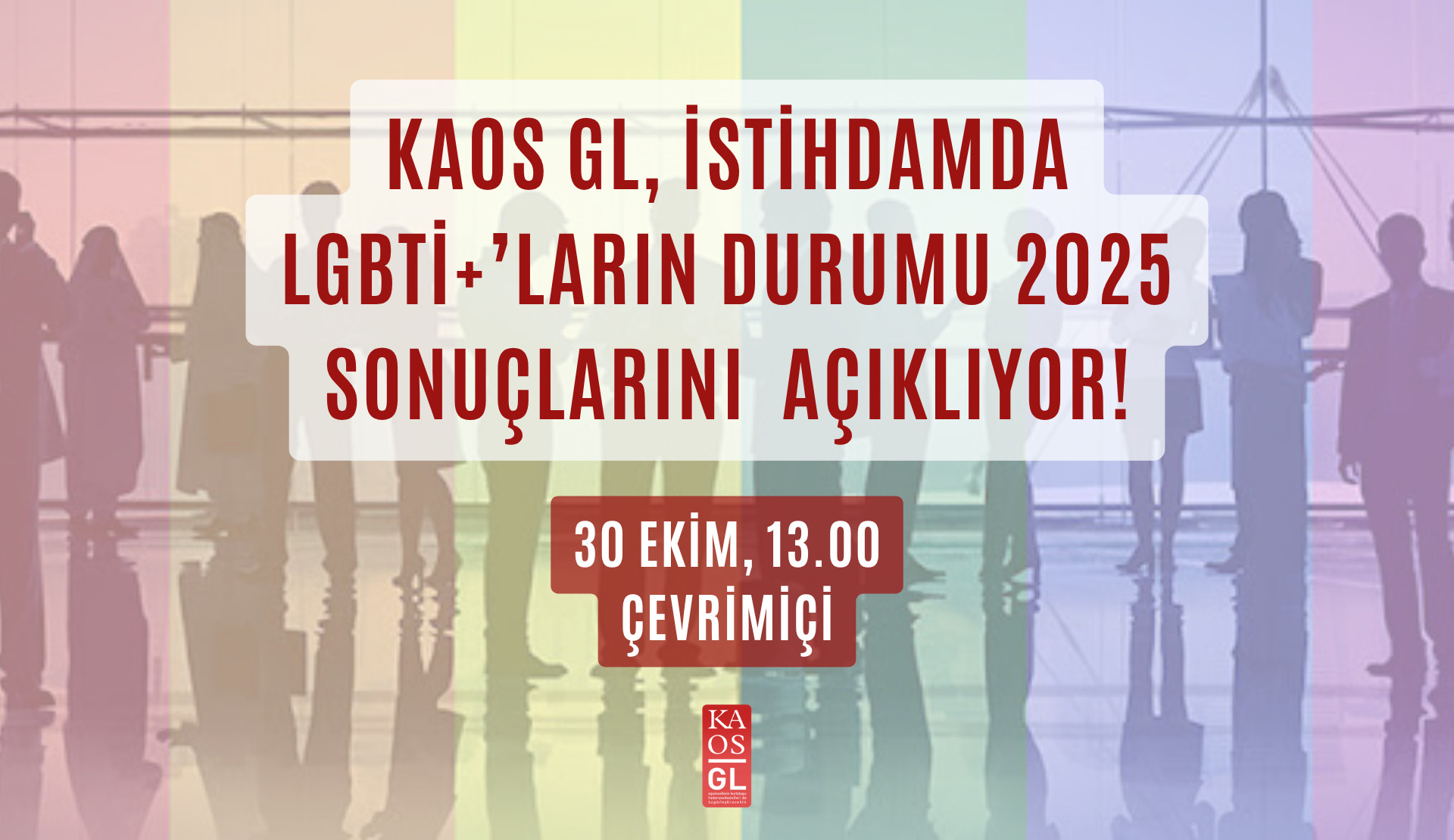 Kaos GL, İstihdamda LGBTİ+’ların Durumu 2025 sonuçlarını açıklıyor! Kaos GL - LGBTİ+ Haber Portalı