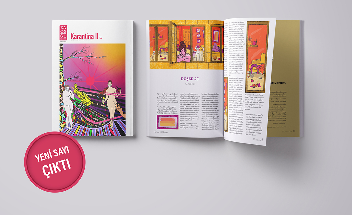 Kaos GL “Karantina” sayıları raflarda | Kaos GL - LGBTİ+ Haber Portalı