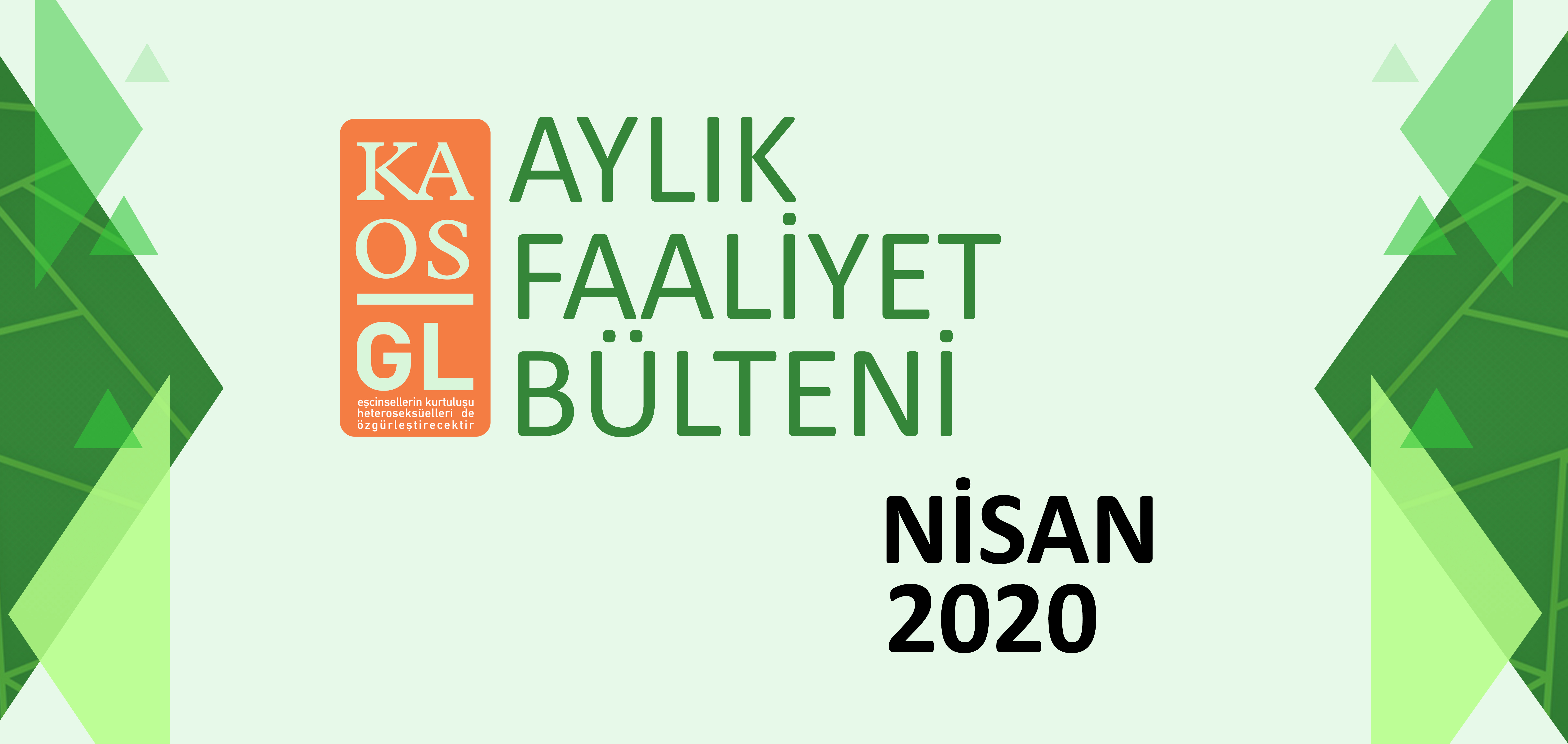 Kaos GL Nisan faaliyetleri… | Kaos GL - LGBTİ+ Haber Portalı