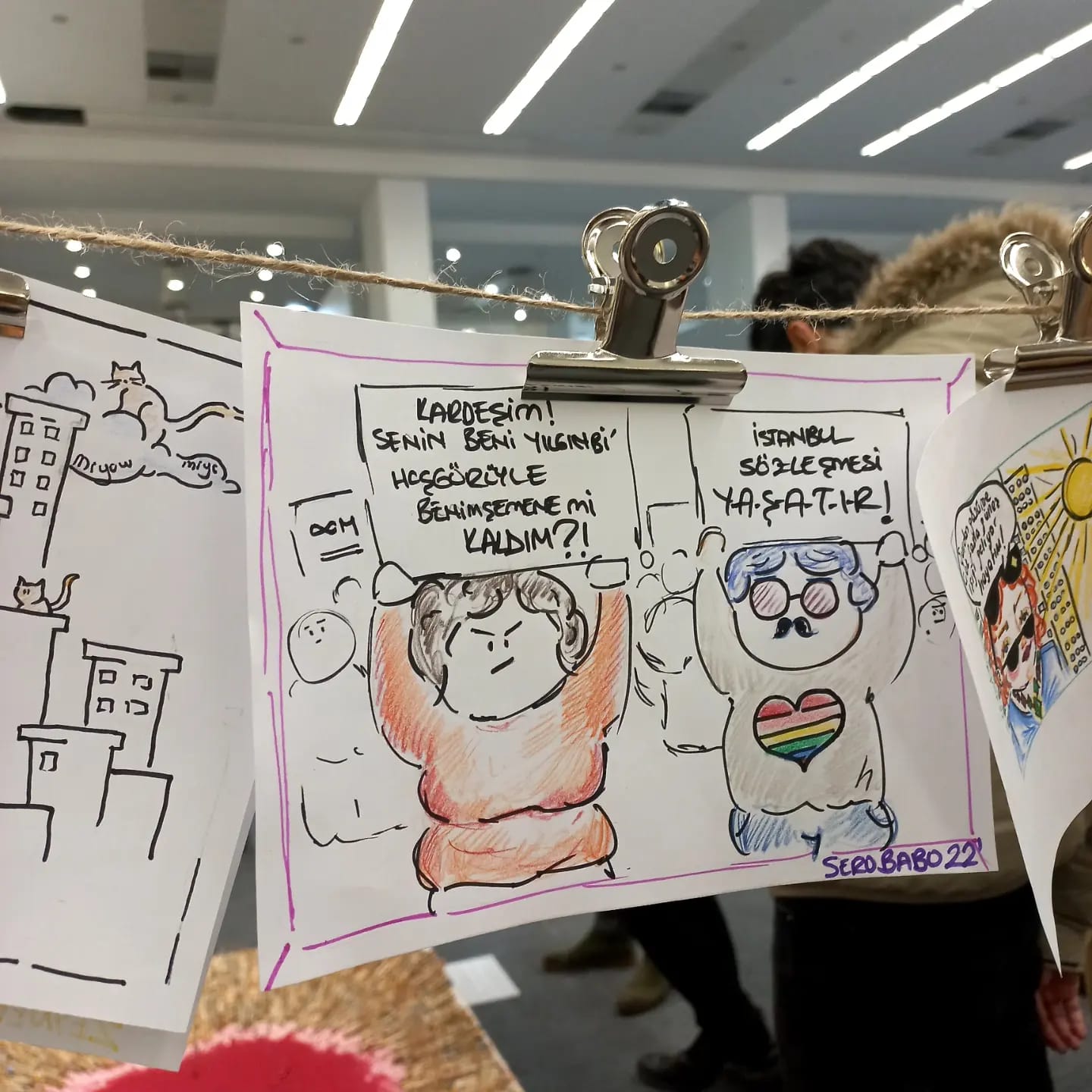 Karikatürlerle “kent hakkı” Kaos GL - LGBTİ+ Haber Portalı