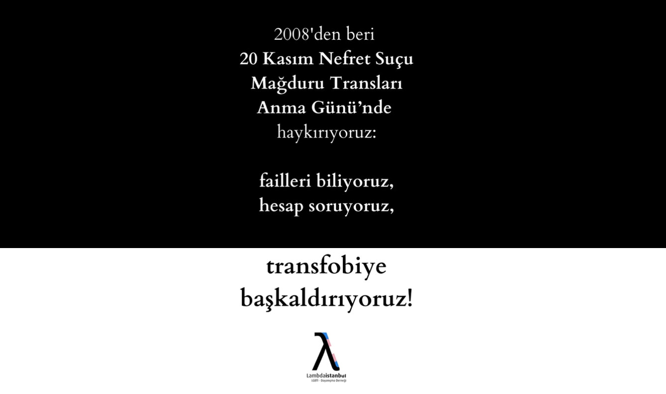 “Katledilen, intihara sürüklenen translar isyanımızdır!” | Kaos GL - LGBTİ+ Haber Portalı Haber