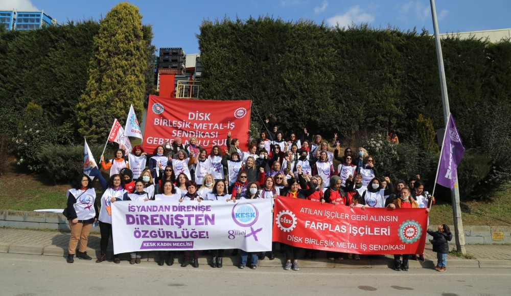 KESK’li Kadınlar Farplas direnişinde: LGBTİQ+ lara dönük nefret ve homofobi kışkırtılıyor Kaos GL - LGBTİ+ Haber Portalı