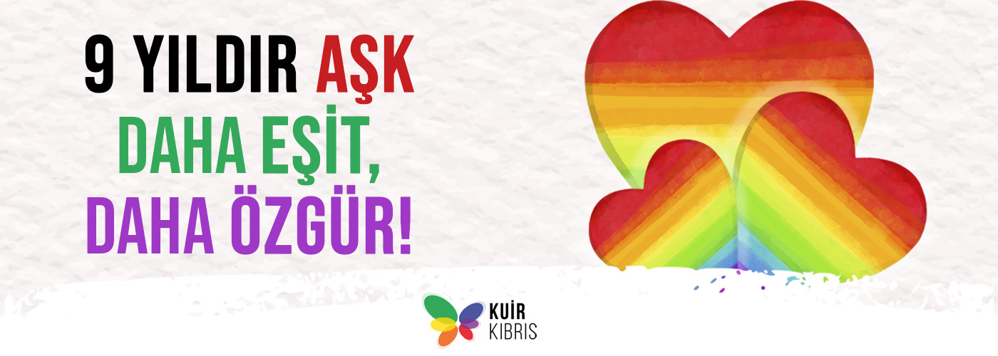 Kıbrıs’ın kuzeyi 9 yıldır daha eşit Kaos GL - LGBTİ+ Haber Portalı
