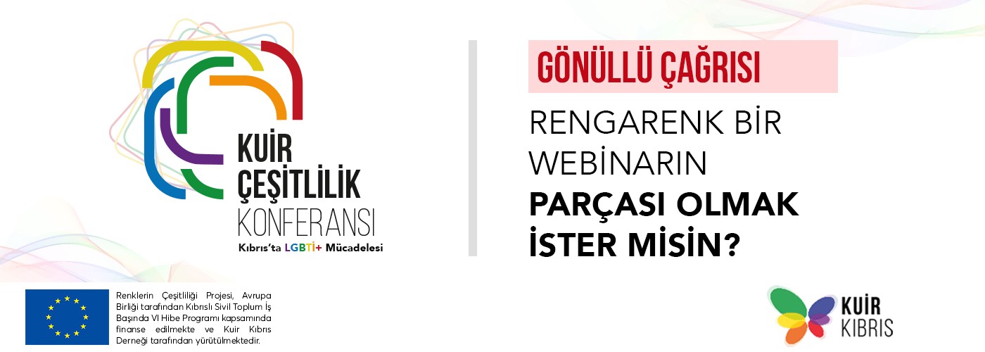 Kuir Çeşitlilik Konferansı gönüllülerini arıyor Kaos GL - LGBTİ+ Haber Portalı
