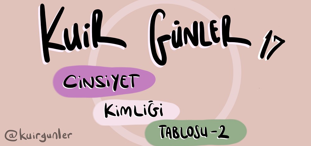 Kuir Günler: Cinsiyet kimliği tablosu | Kaos GL - LGBTİ+ Haber Portalı