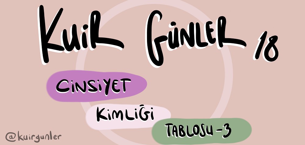 Kuir Günler: Cinsiyet kimliği tablosu 3 | Kaos GL - LGBTİ+ Haber Portalı