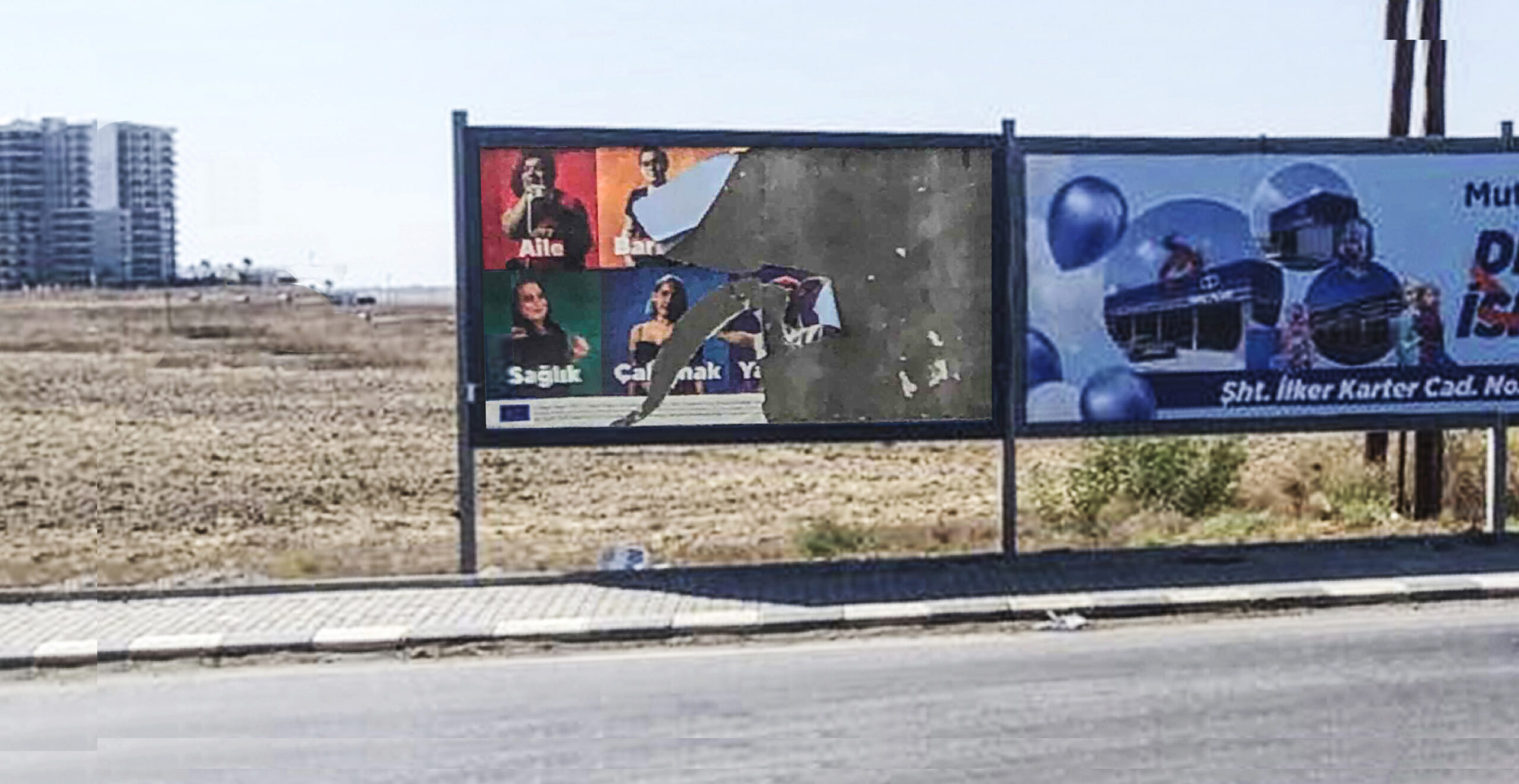 Kuir Kıbrıs’ın billboardlarına saldırı: Özgürce yaşamak hepimizin hakkı! | Kaos GL - LGBTİ+ Haber Portalı Haber