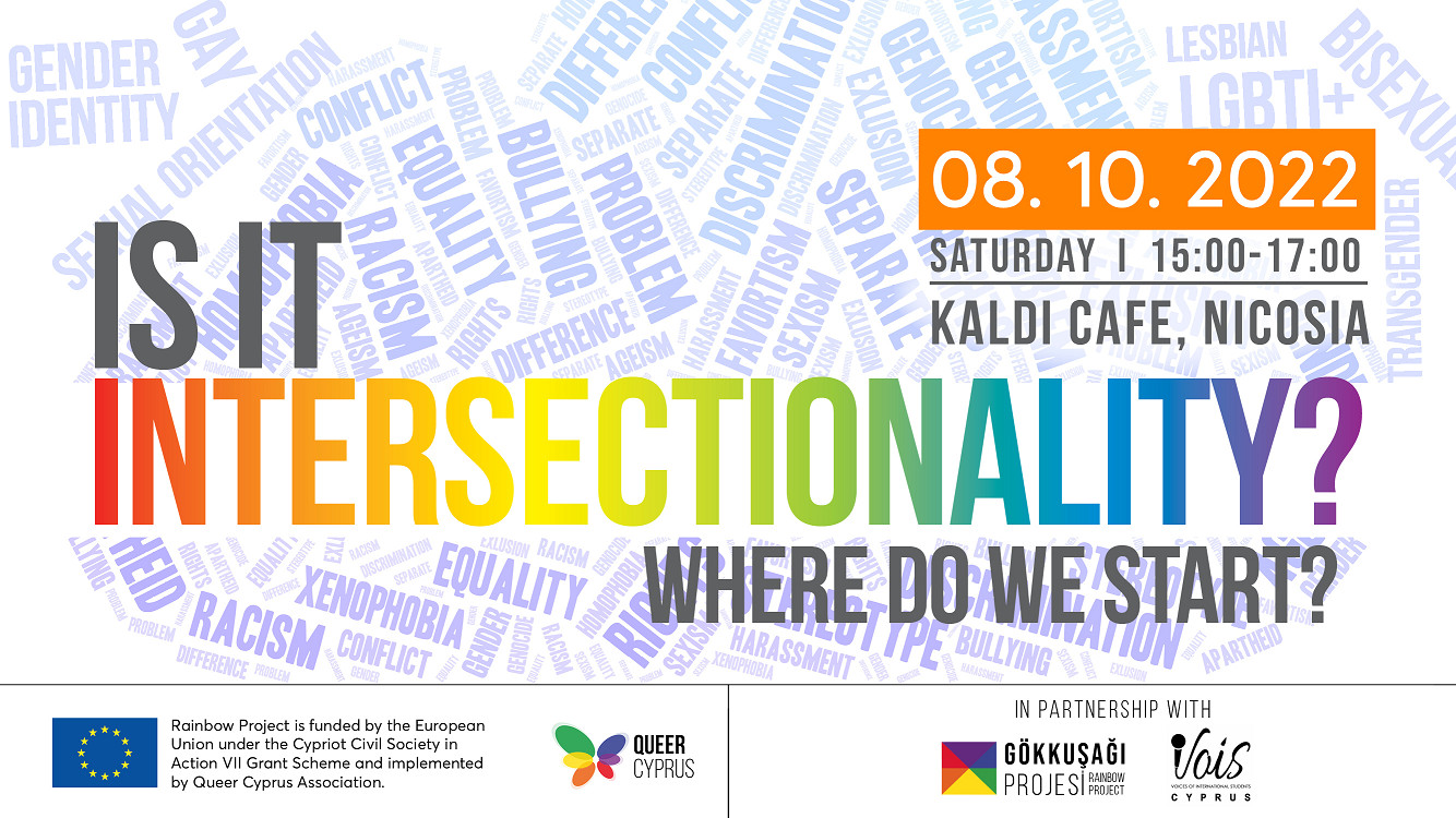 Kuir Kıbrıs “Kesişimsellik mi?” etkinliğine çağırıyor Kaos GL - LGBTİ+ Haber Portalı