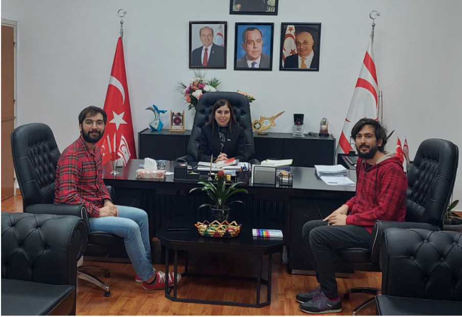 Kuir Kıbrıs, Sağlık Bakanı İzlem Gürçağ’ı ziyaret etti Kaos GL - LGBTİ+ Haber Portalı