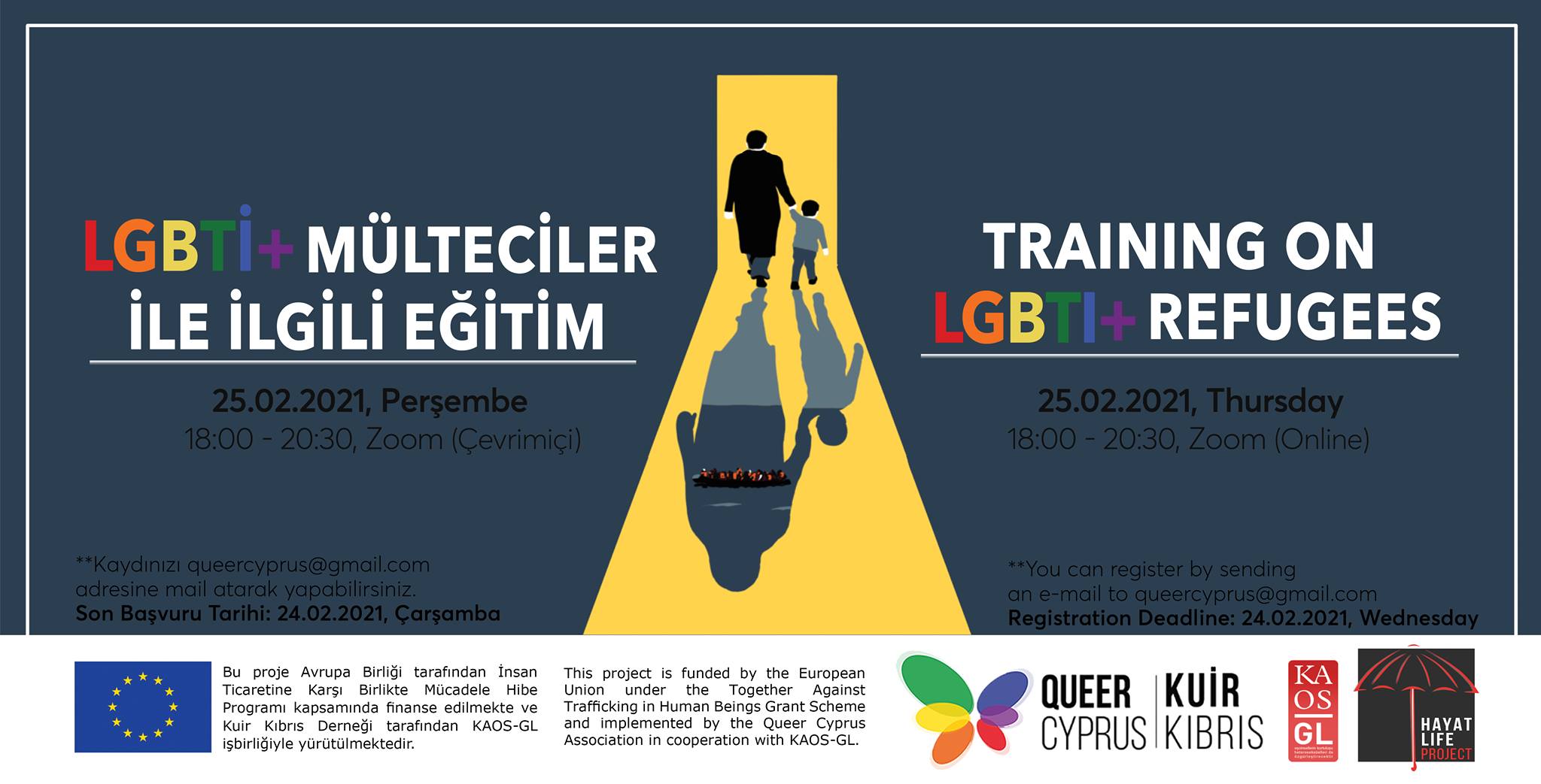 Kuir Kıbrıs’tan LGBTİ+ Mülteciler Eğitimi Kaos GL - LGBTİ+ Haber Portalı