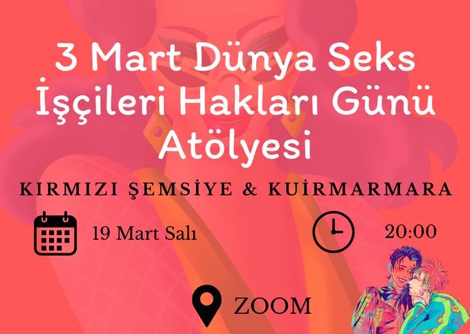 Kuir Marmara’dan Dünya Seks İşçileri Hakları Günü Atölyesi Kaos GL - LGBTİ+ Haber Portalı