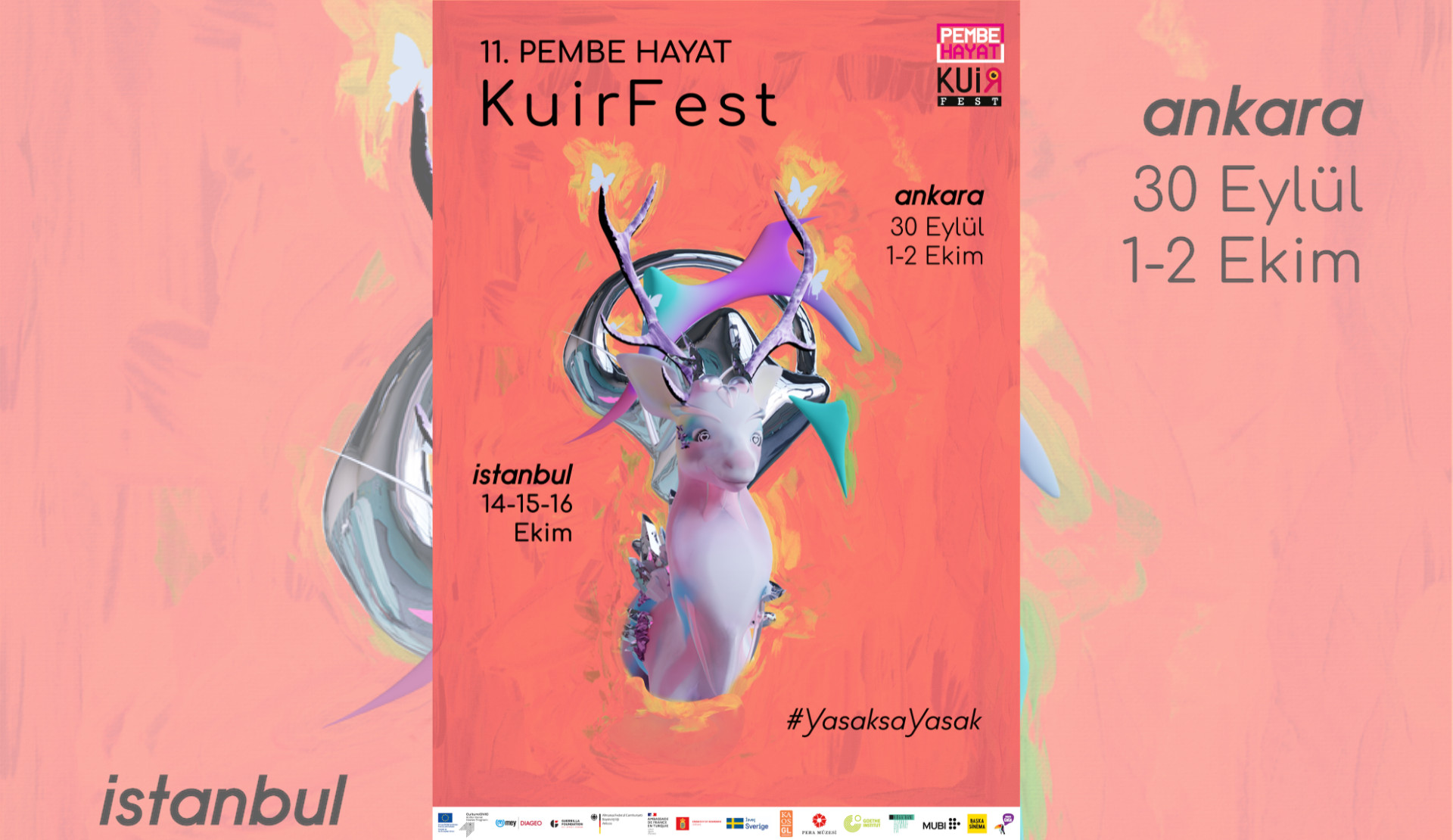 Kuirfest’e geri sayım başladı: İçimizde bir sevinç, bir umut var!  | Kaos GL - LGBTİ+ Haber Portalı