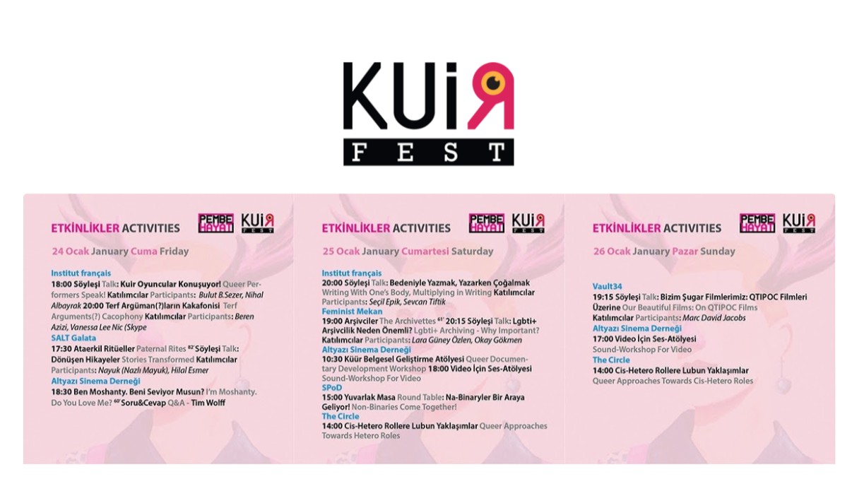 KuirFest’in etkinliklerini gördünüz mü? Kaos GL - LGBTİ+ Haber Portalı