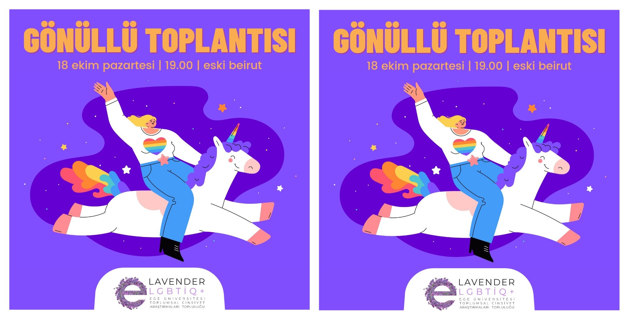 Lavender dönemin ilk toplantısına çağırıyor | Kaos GL - LGBTİ+ Haber Portalı Haber