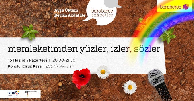 LGBTİ+ aktivisti Efruz Kaya beraberce sohbetlerde! Kaos GL - LGBTİ+ Haber Portalı
