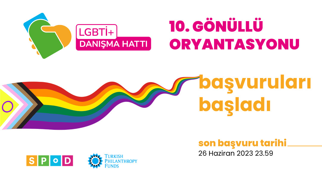 LGBTİ+ Danışma Hattı 10. Gönüllü Oryantasyonu başvuruları açıldı Kaos GL - LGBTİ+ Haber Portalı