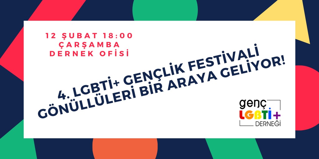LGBTİ+ Gençik Festivali’nin gönüllüsü olmak ister misiniz? | Kaos GL - LGBTİ+ Haber Portalı