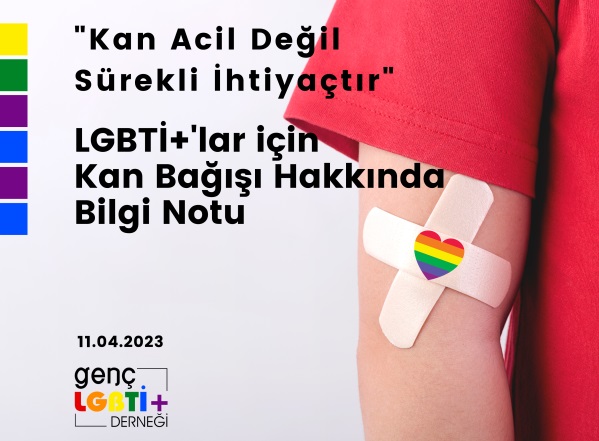 “LGBTİ+’lar için Kan Bağışı Hakkında Bilgi Notu” yayında | Kaos GL - LGBTİ+ Haber Portalı Haber