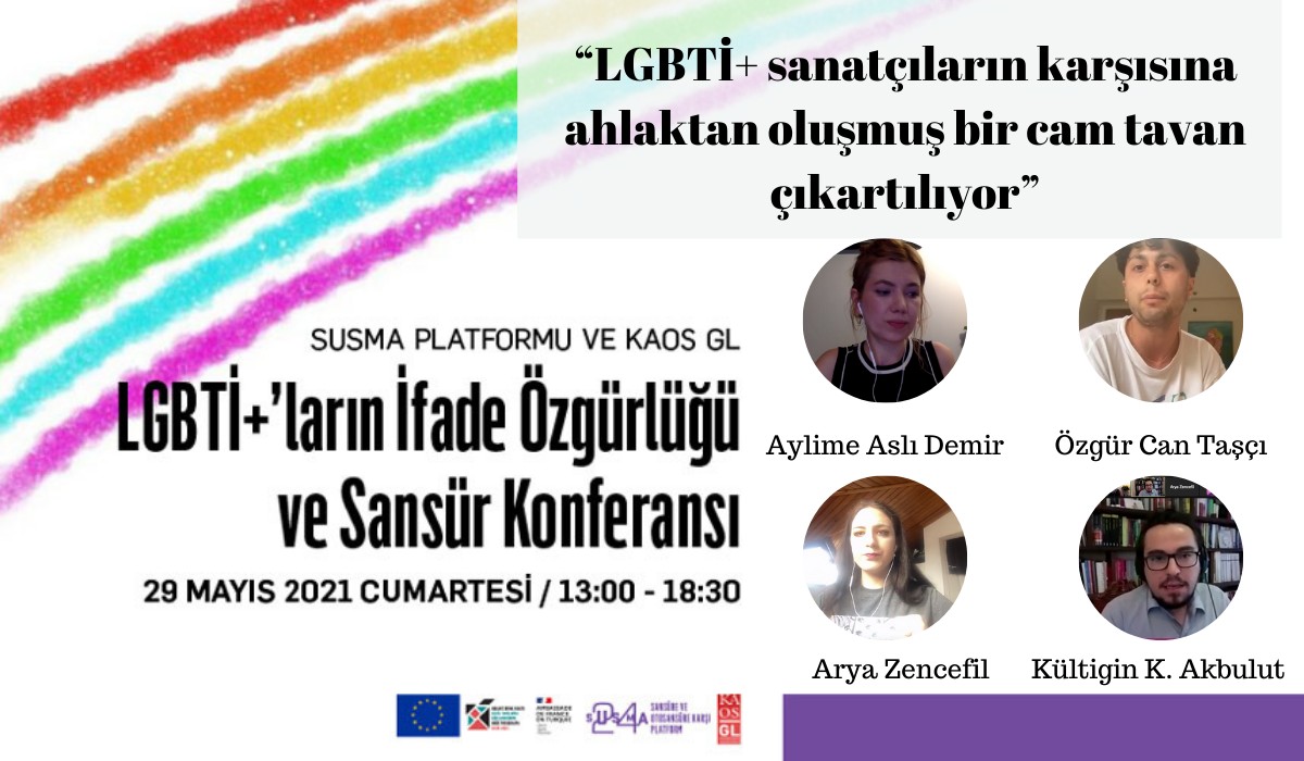 “LGBTİ+ sanatçıların karşısına ahlaktan oluşmuş bir cam tavan çıkartılıyor” Kaos GL - LGBTİ+ Haber Portalı