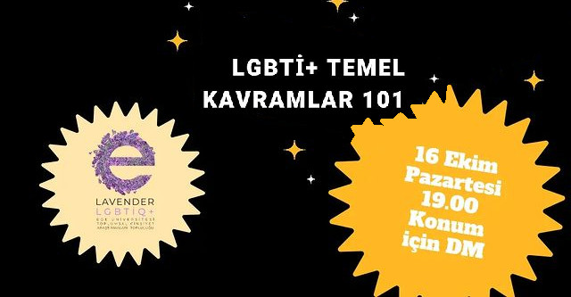 LGBTİ+ temel Kavramlar Ege Üniversitesi’nde konuşulacak | Kaos GL - LGBTİ+ Haber Portalı Haber