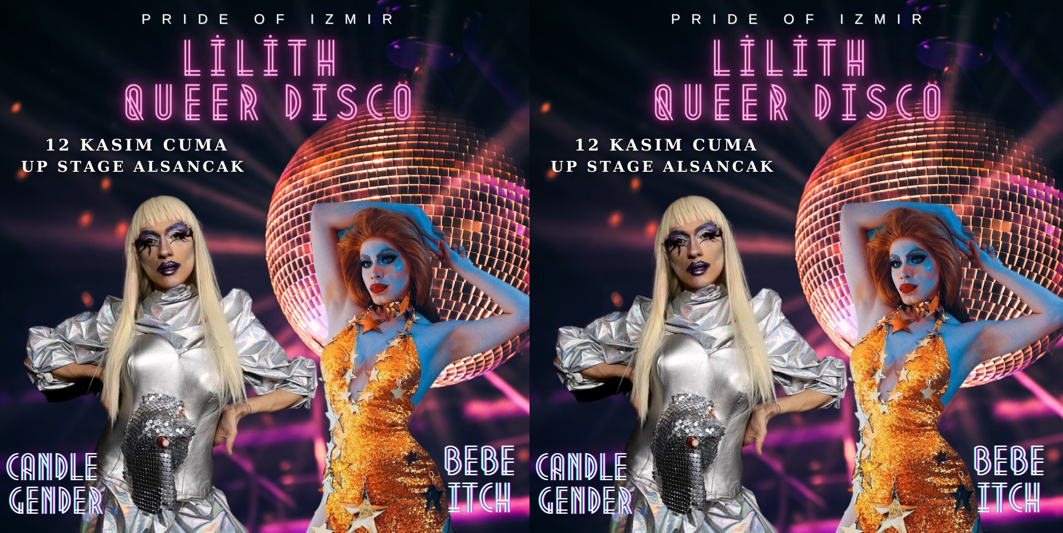 Lilith Queer Disko: Ah geceler, kuir geceler! Kaos GL - LGBTİ+ Haber Portalı
