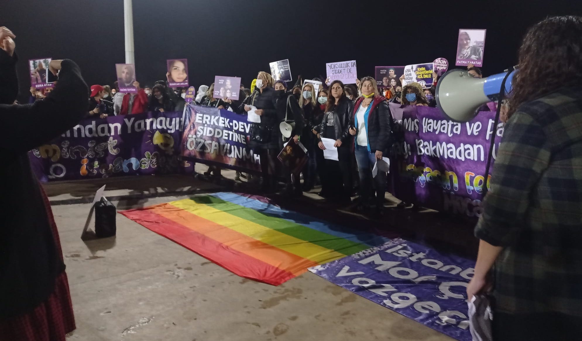 Mersin’de 25 Kasım: Kadınlara değil, katillere barikat Kaos GL - LGBTİ+ Haber Portalı