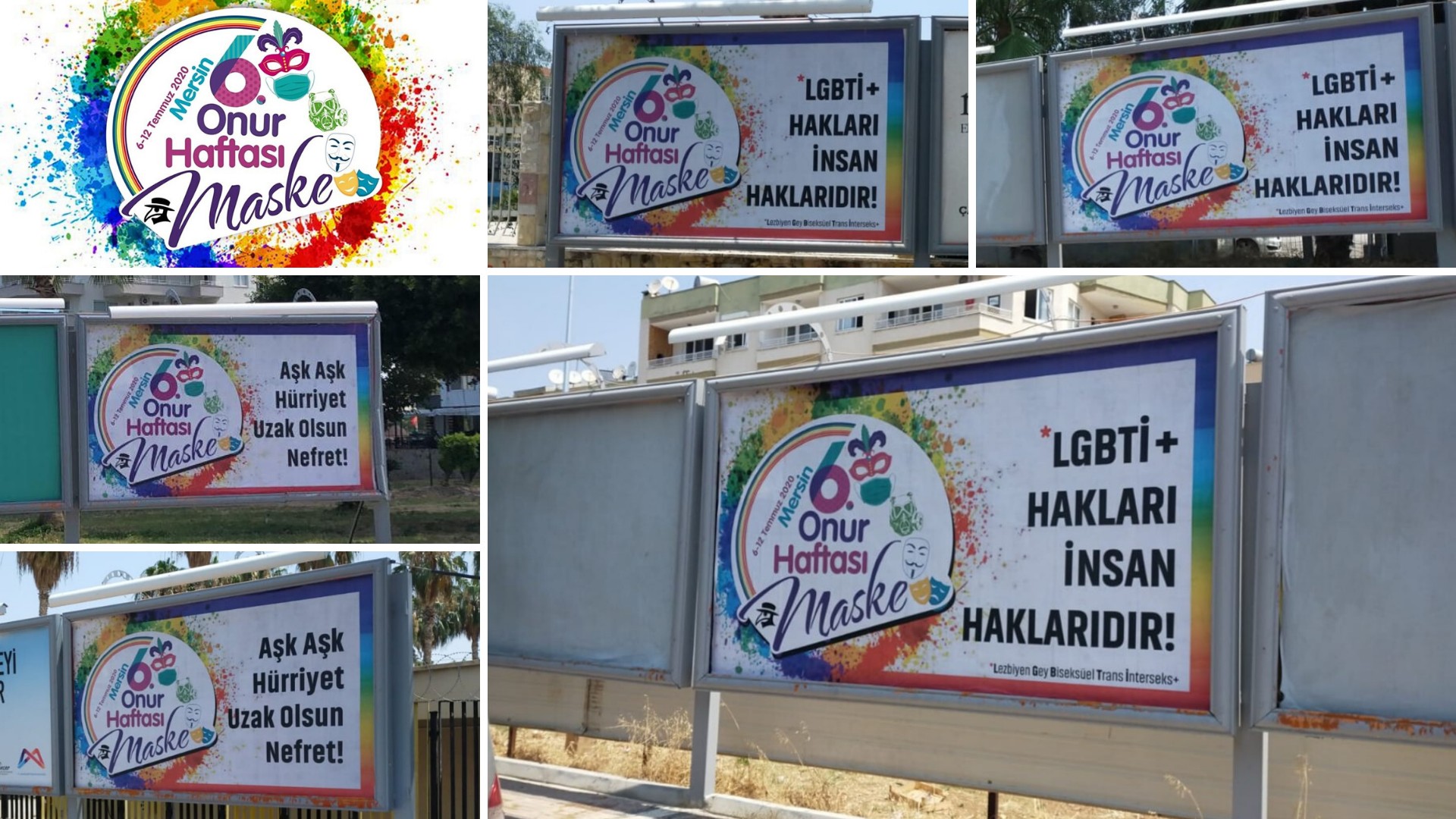 Mersin sokaklarında: LGBTİ+ hakları insan haklarıdır! | Kaos GL - LGBTİ+ Haber Portalı